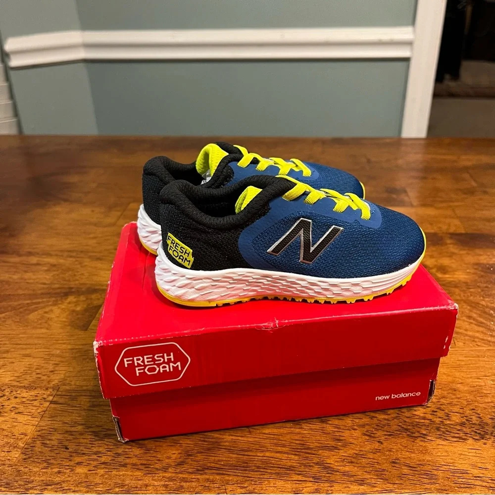 New Balance Kids Sneakers - Blue and Yellow